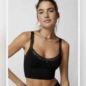 Urban Outfitters Lace Trim crop top